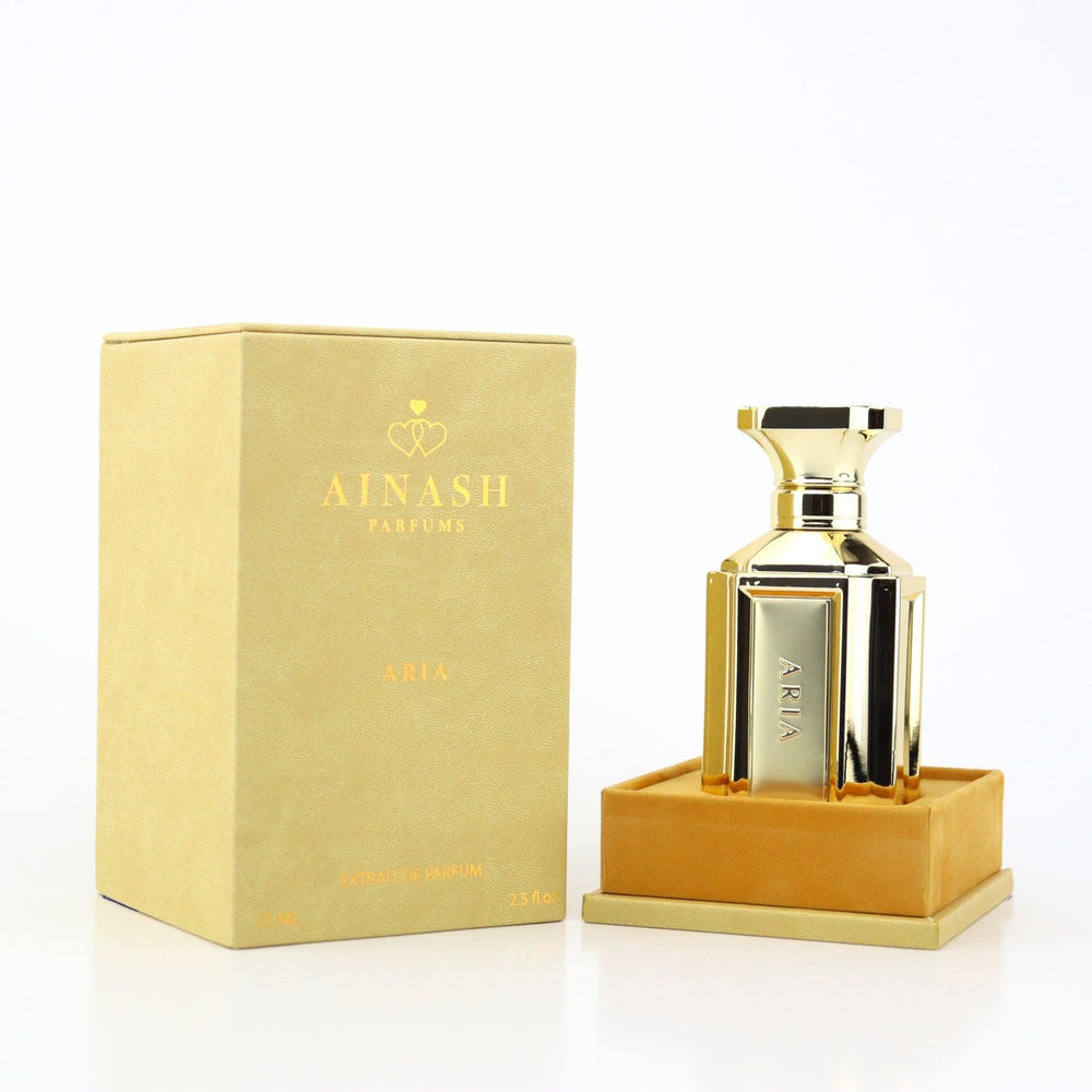 Aria – Ainash Parfums | Lush jasmine heart with bourbon vanilla, cashmeran and guaiac wood base | Sensual floral women's extrait de parfum with warm skin-hugging dry down