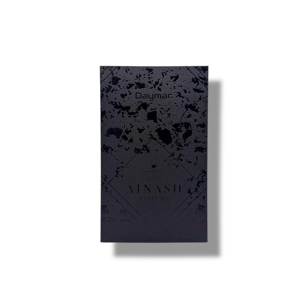 Daymar by Pollito Tropical – Ainash Parfums collaboration | Jasmine, ylang-ylang and lavender floral heart | Unisex extrait de parfum with sandalwood and tonka bean base