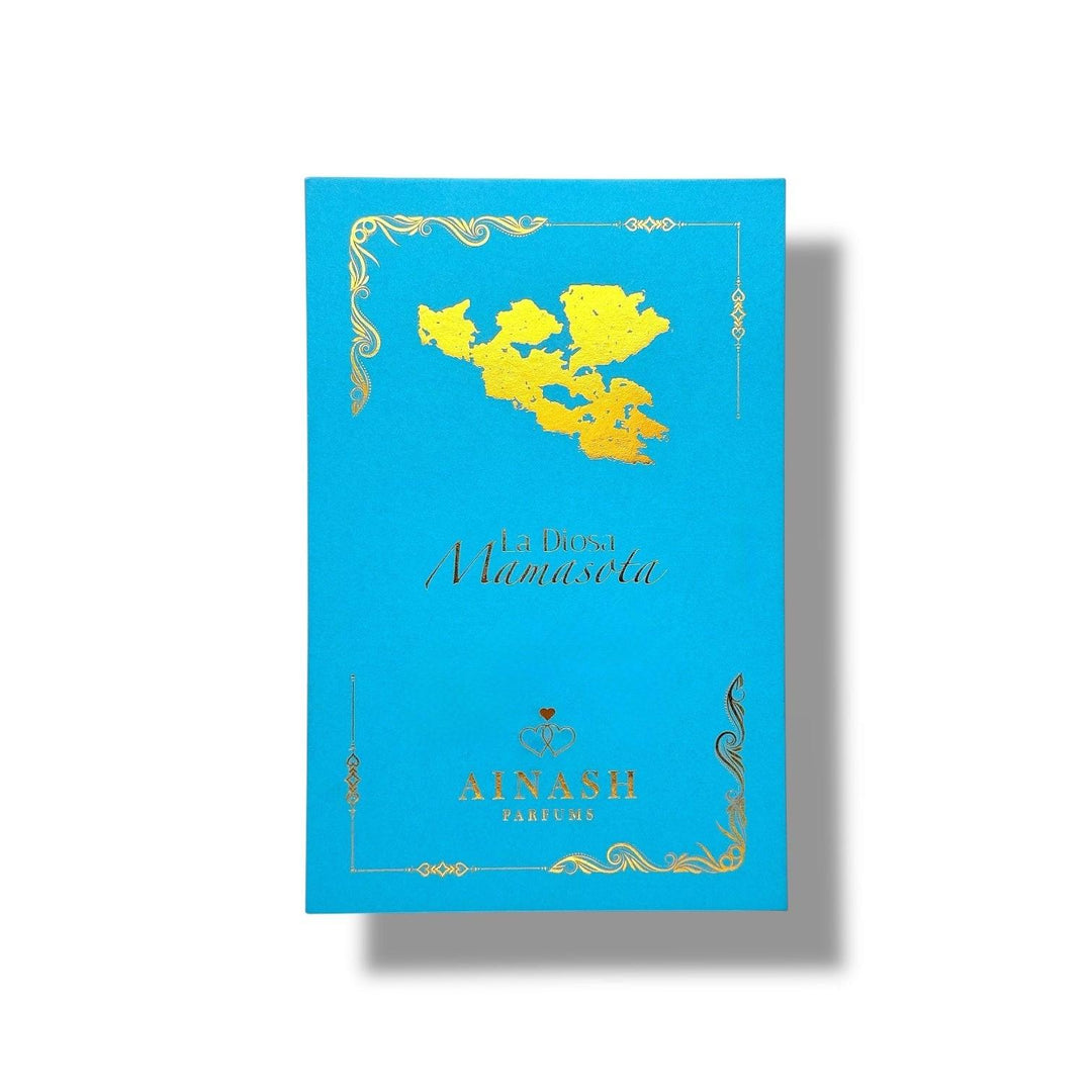 La Diosa Mamasota – Ainash Parfums | Bulgarian rose absolute, jasmine absolute, pink pepper and cinnamon heart | Bold floral spicy women's extrait de parfum with velvety rose depth